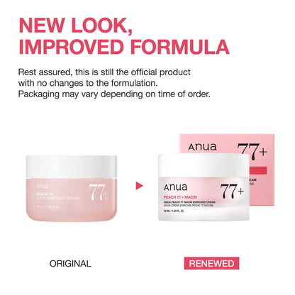 Peach 77 Niacin Enriched Cream