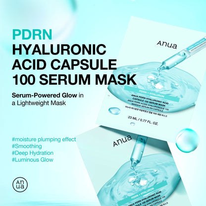 PDRN Hyaluronic Acid Capsule 100 Serum Mask